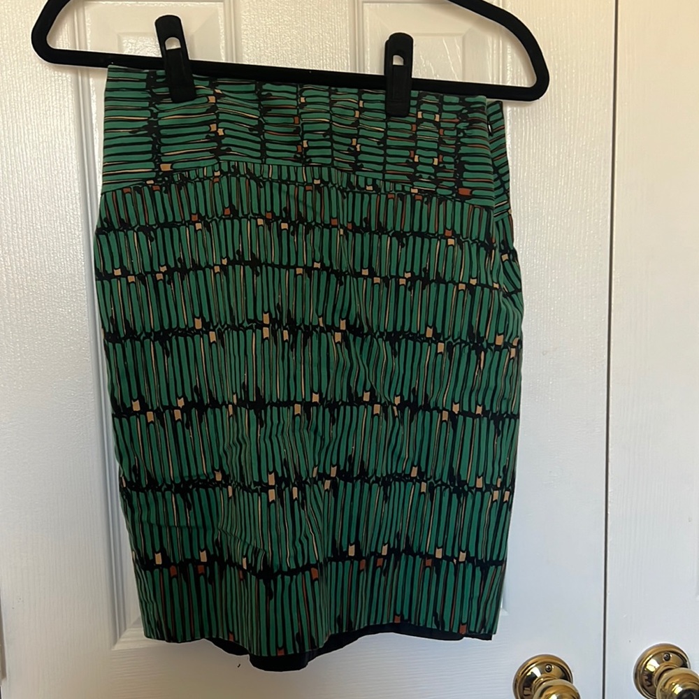 The Limited green skirt